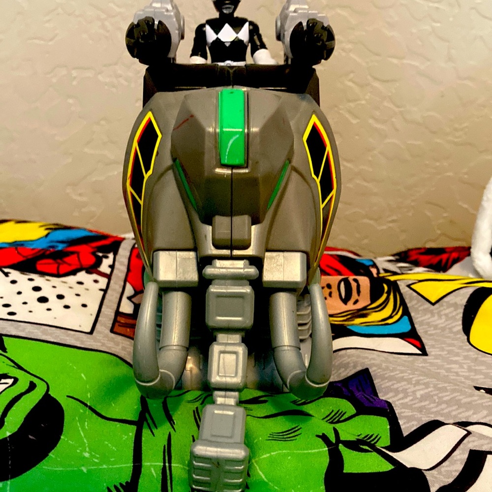 Imaginex black power ranger with mastodon